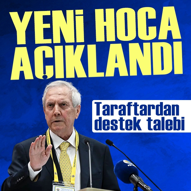 Fenerbahçe'den teknik direktör açıklaması