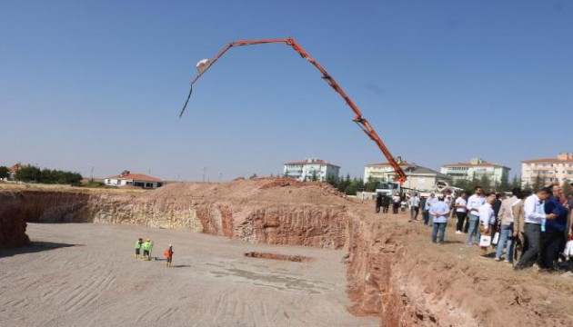 Bahçeli’nin bağışladığı arsaya cemevinin temeli atıldı