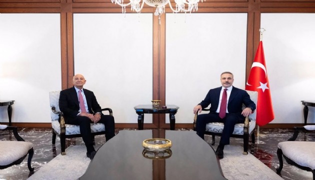 Bakan Fidan Tom Barrack'ı kabul etti