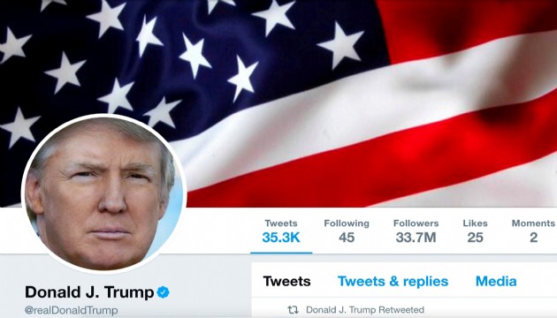 Twitter'a 'Donald Trump' cezası