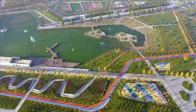 Türkiye'nin en büyük millet bahçesi