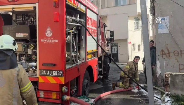 İstanbul'da korkutan yangın