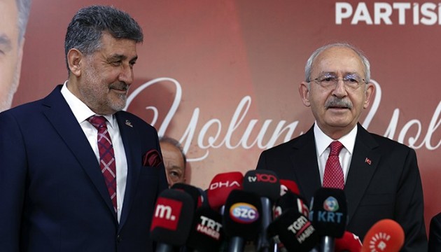 Kılıçdaroğlu'nun ilk durağı Milli Yol Partisi oldu