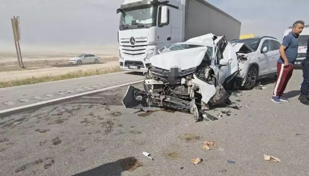 Aksaray'da kum fırtınası