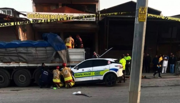 Polis memurundan acı haber