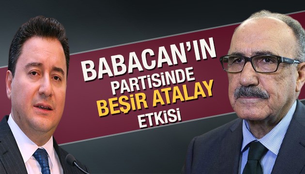 Babacan’ın partisinde Beşir Atalay Etkisi