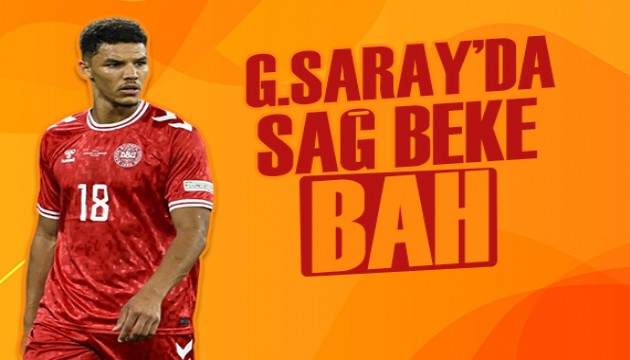 Galatasaray’da sağ beke Bah!