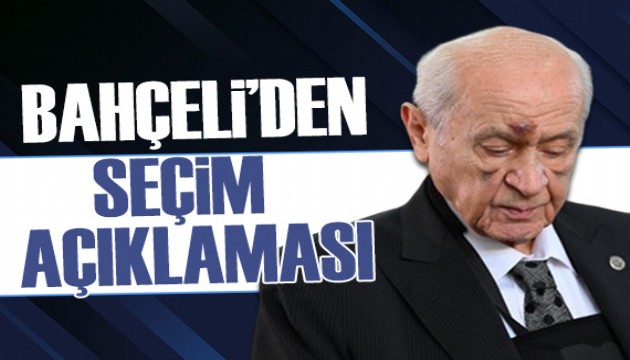 Devlet Bahçeli'den seçimle ilgili ilk yorum: MHP Mesajı aldı