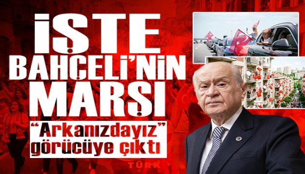Bahçeli'nin talebiyle hazırlandı: İşte yeni milli marş 'Arkanızdayız'