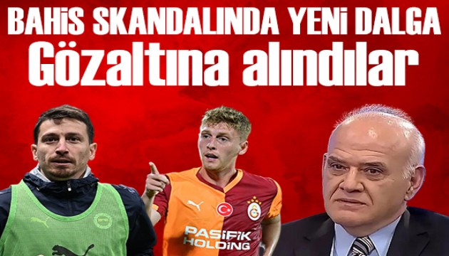 Bahis soruşturmasında yeni dalga: Mert Hakan Yandaş ve Metehan Baltacı gözaltına alındı