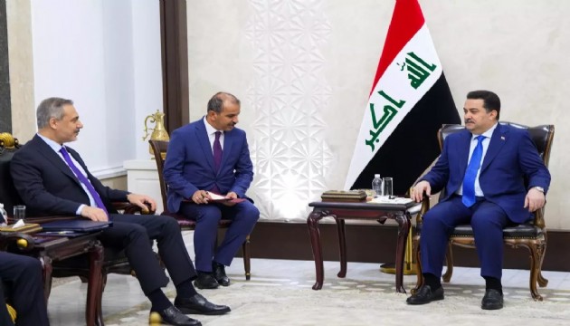 Bakan Fidan, Irak Başbakanı Sudani tarafından kabul edildi
