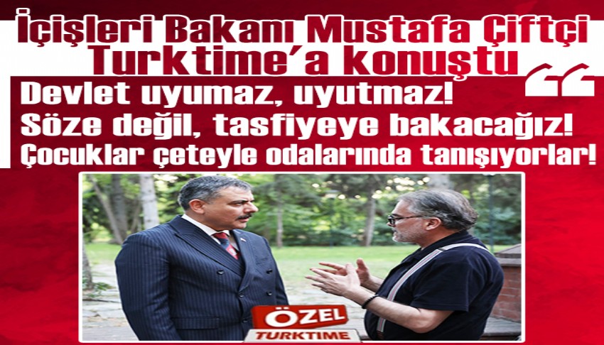 İçişleri Bakanı Çiftçi'ye 23 soru sordum; Devlet uyumaz, uyutmaz! Söze değil, tasfiyeye bakacağız!
