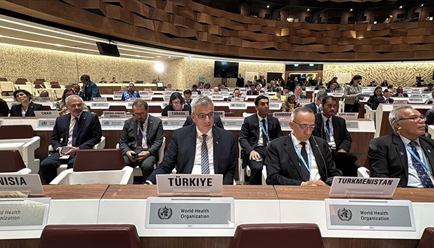 Bakan Memişoğlu DSÖ'nün toplantısına katıldı