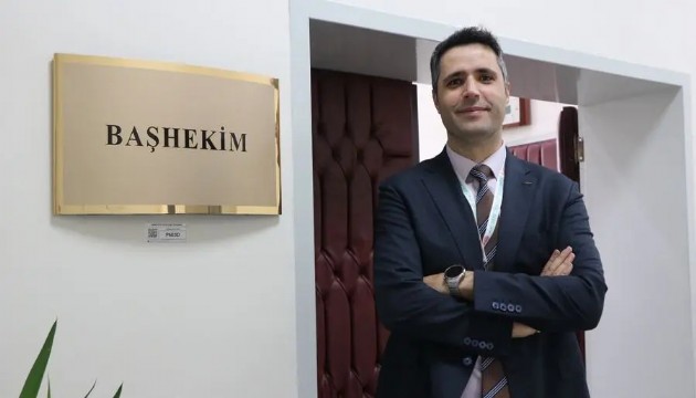 Dünyaya gözlerini açtığı hastaneye başhekim oldu