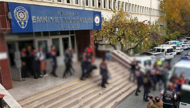 Kırıkkale'de şafak baskını: 17 firari yakalandı