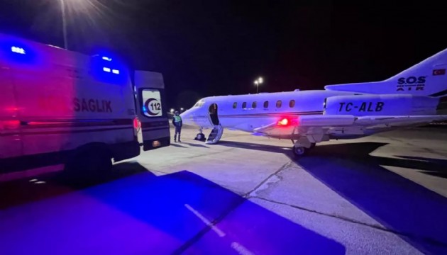 Kalp yetmezliği hastası bebek ambulans uçakla sevk edildi