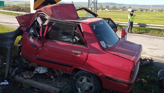 Feci kaza! Evli çiftten acı haber