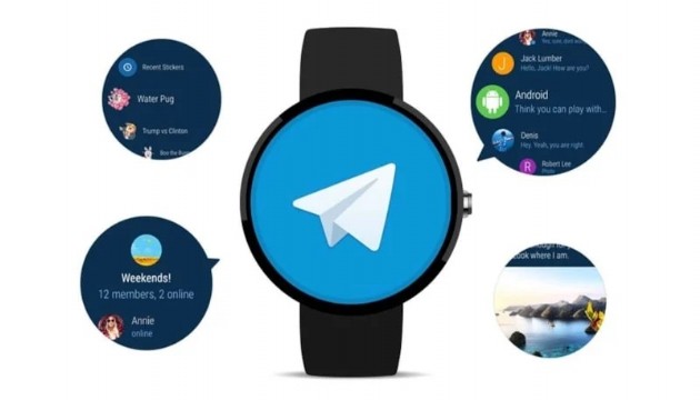 Telegram akıllı saatlere geri döndü