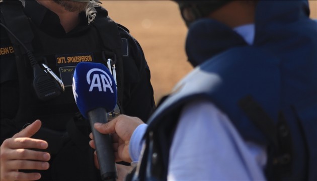 Anadolu Ajansı haber ekibine ulaşamıyor