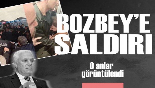 Bursa Büyükşehir Belediye Başkanı Mustafa Bozbey'e saldırı