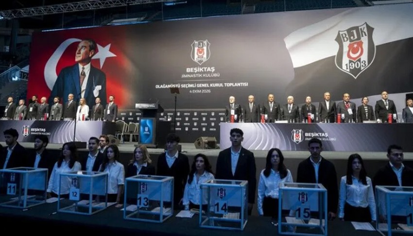 Beşiktaş'ta seçimli genel kurul başladı