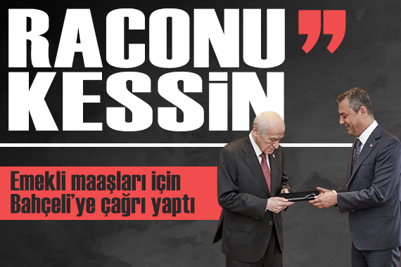 Özgür Özel'den emekli maaşları çıkışı: 'Devlet Bey raconu kessin, onun hatırına oy veririz'