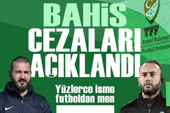 PFDK bahis cezalarını açıkladı: 153 isme hak mahrumiyeti