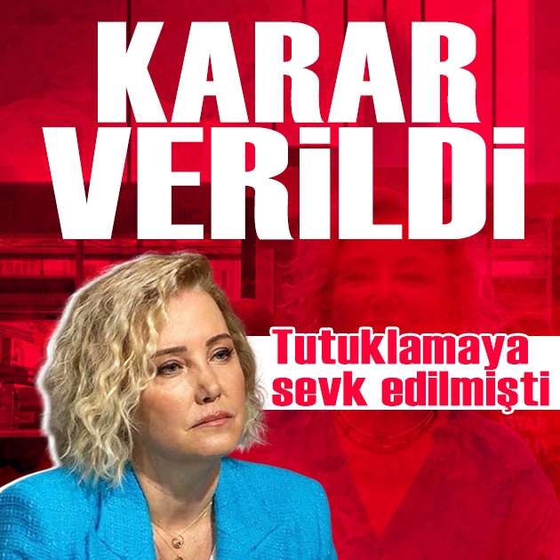 Tutuklamaya sevk edilmişti: Berna Laçin hakkında karar