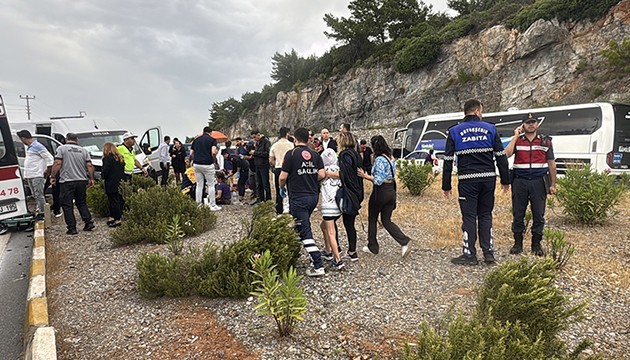 Bodrum'da feci kaza