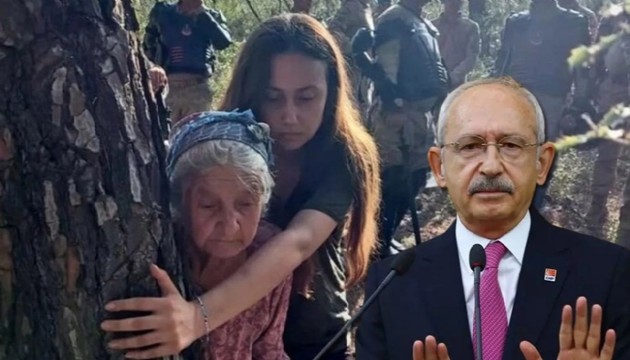 CHP lideri Kılıçdaroğlu Akbelen'de