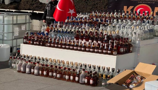 Sahte alkol operasyonu! İl Emniyet Müdürü açıklama yaptı