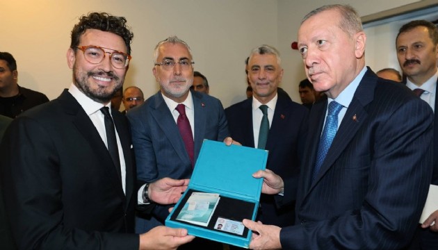 Erdoğan'dan Danilo Şef'e kart