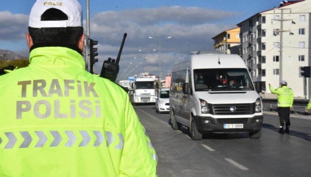 Binlerce sürücüye ceza yağdı