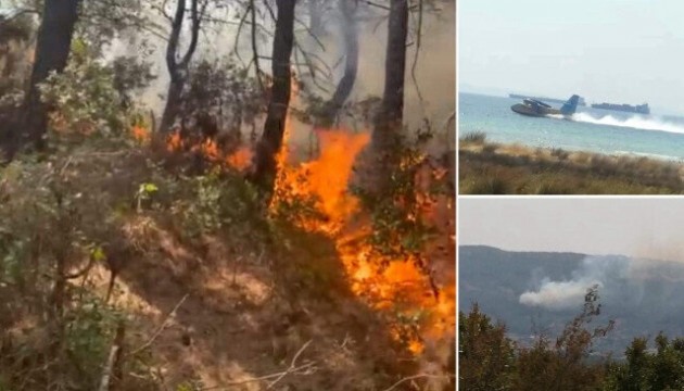 Tekirdağ'da korkutan yangın