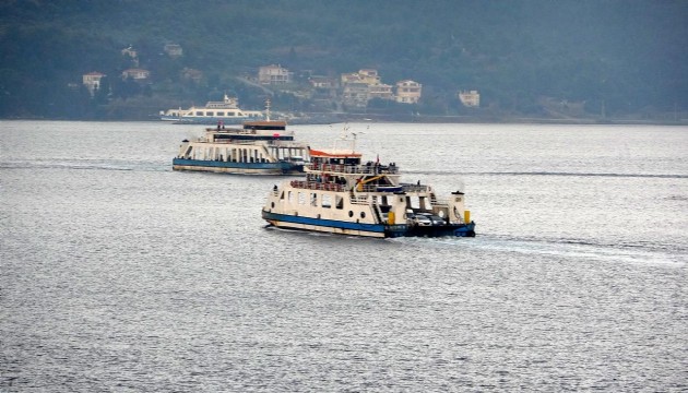 Çanakkale'de feribot seferleri iptal