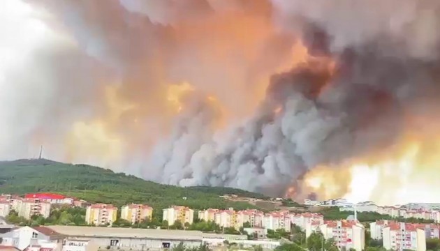 Eskişehir’de orman yangını!