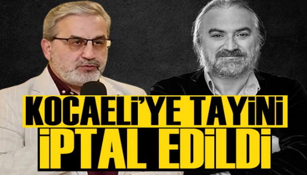 Volkan Konak'a 'gebermiş' diyen mütfünün tayini iptal edildi