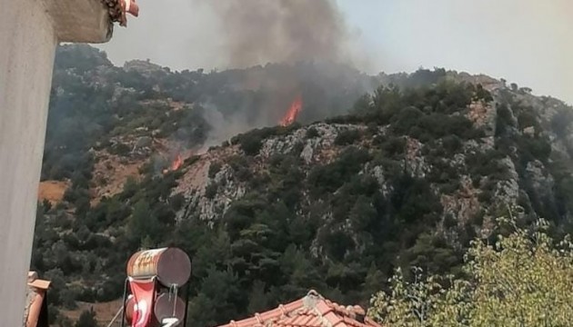 Muğla'da korkutan yangın!