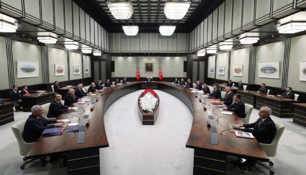 Kabine Toplantısı başladı