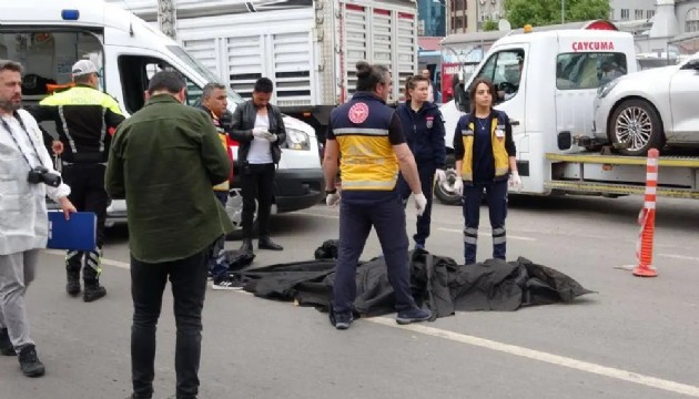 Yaya geçidinden geçmek isterken can verdi