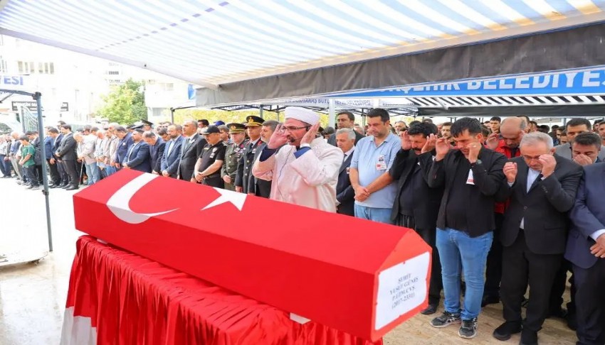 Şehit Yusuf Güneş son yolculuğuna uğurlandı