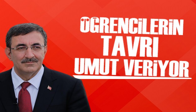 Yılmaz: Öğrencilerin tavrı umutları diri tutuyor