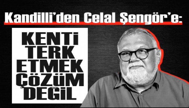 Kandilli Rasathanesi'nden Celal Şengör'e: Kenti terk etmek çözüm değil