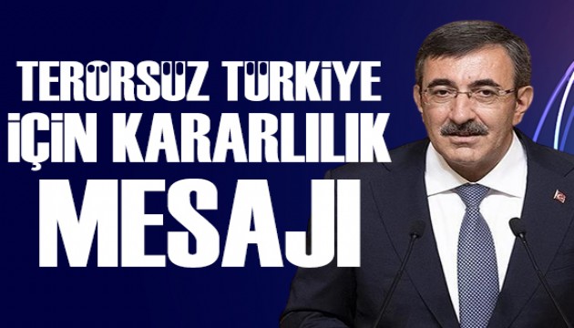 Cumhurbaşkanı Yardımcısı Yılmaz: Süreci kararlılıkla yürütüyoruz
