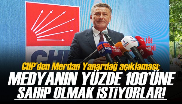 CHP’li Sarıbal: Merdan Yanardağ’ın tutuklanması, medyayı terbiye etme sürecidir