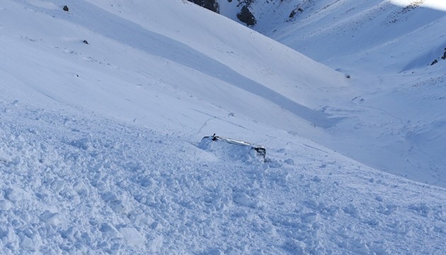 O bölgeler için çığ uyarısı