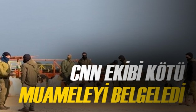 CNN ekibi, Filistinli tutuklulara yapılan kötü muameleyi belgeledi