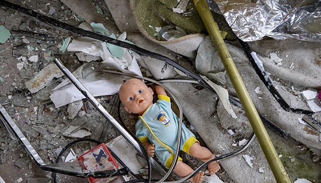Ukrayna'daki savaşta 631 çocuk öldü!