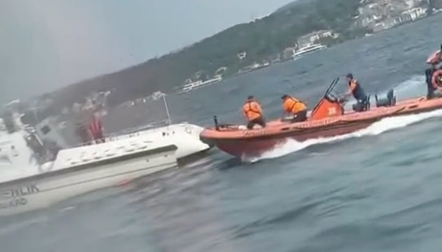 Denize düşen çocuk kurtarıldı