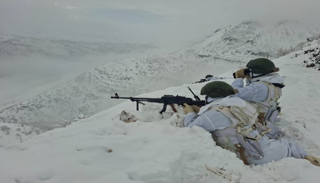 Mehmetçik vatan nöbetinde